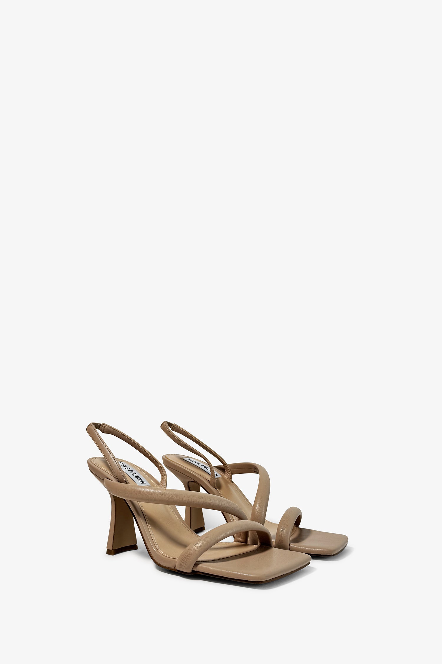 Steve Madden Nude Strappy Heels