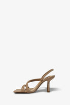 Steve Madden Nude Strappy Heels 